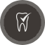 Tooth with checkmark icon