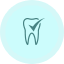 Tooth with checkmark icon highlighted