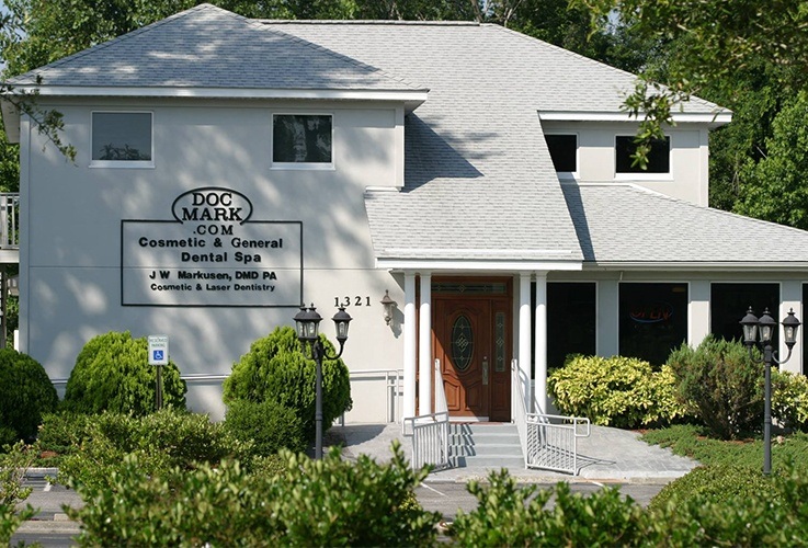 Dental office entrance